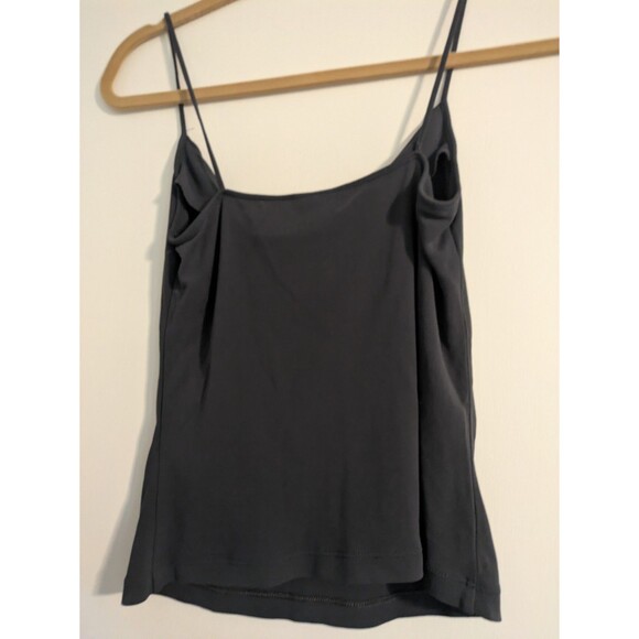 Moschino Jeans Women Tank Top Dark Gray Size 8 - Picture 4 of 6